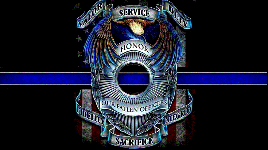 Blue Line badge